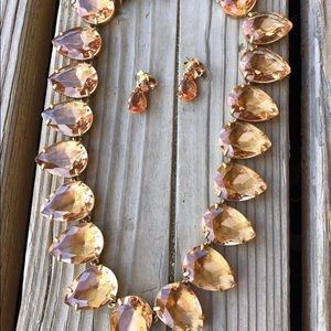 Apricot stone necklaces